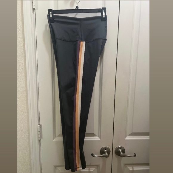 Wildfox side stripe leggings gray size medium - Picture 1 of 6